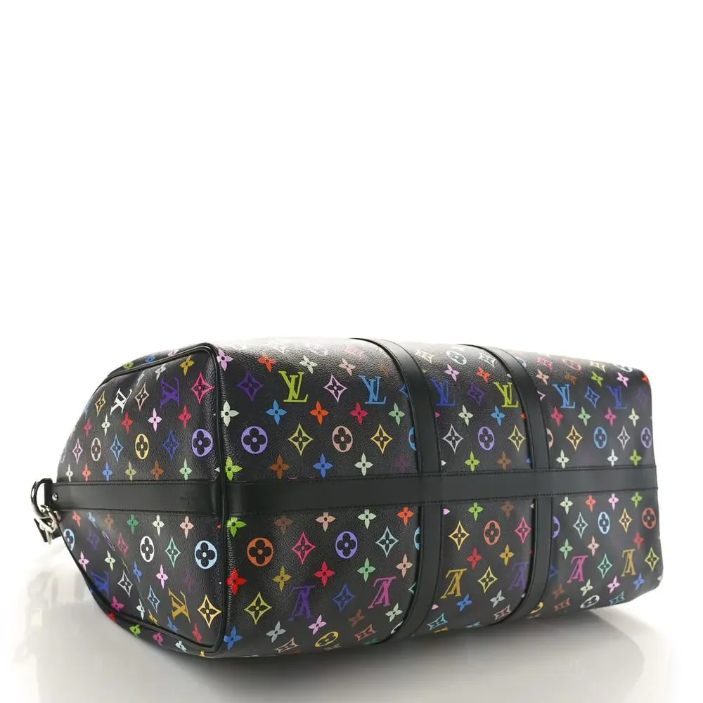 Louis Vuitton Murakami Keepall bag 50 Multicolor Monogram Carry-On LV x TM - Picture 5 of 15